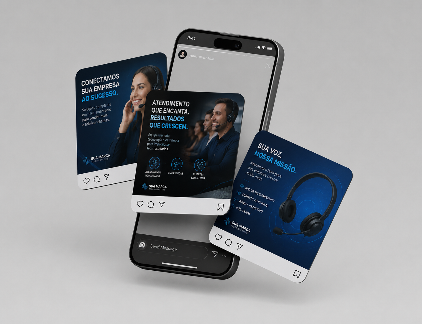 Abstract gradient UI